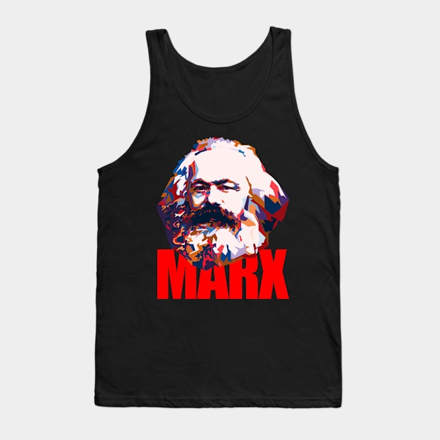 Marx Tank Top by Bajingseng